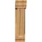 Ekena Millwork Traditional Traditional Rough Sawn Bracket w/ Offset Brace, Western Red Cedar, 6"W x 20"D x 24"H BKT0604X20X24TRA01RWR - alternate 2